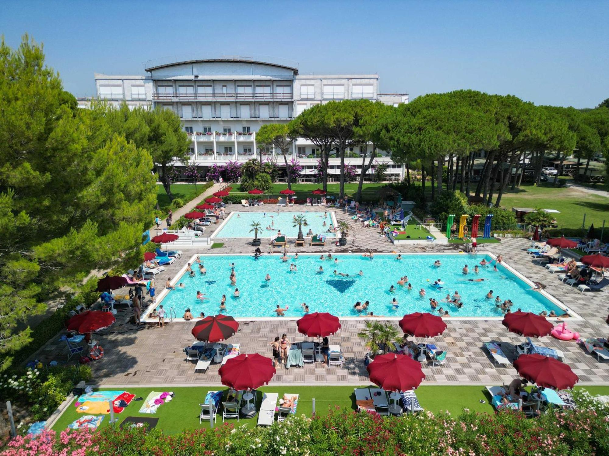 Il Tridente Camping Village Bibione Eksteriør bilde