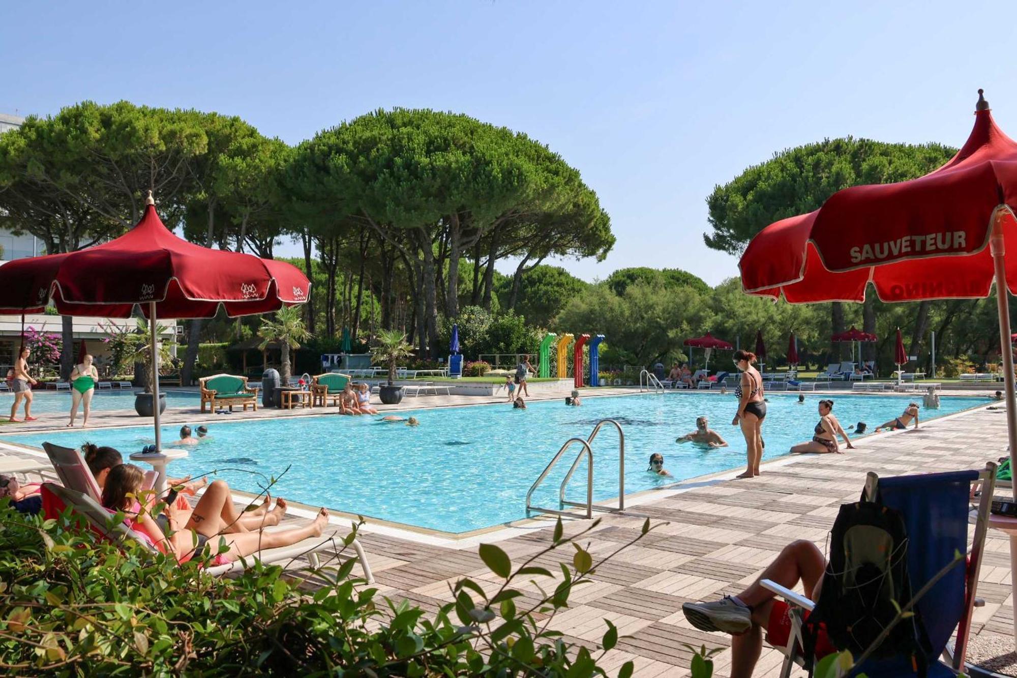 Il Tridente Camping Village Bibione Eksteriør bilde