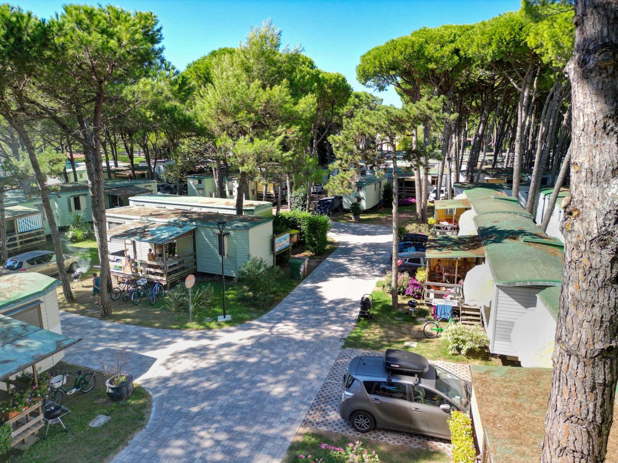 Il Tridente Camping Village Bibione Eksteriør bilde